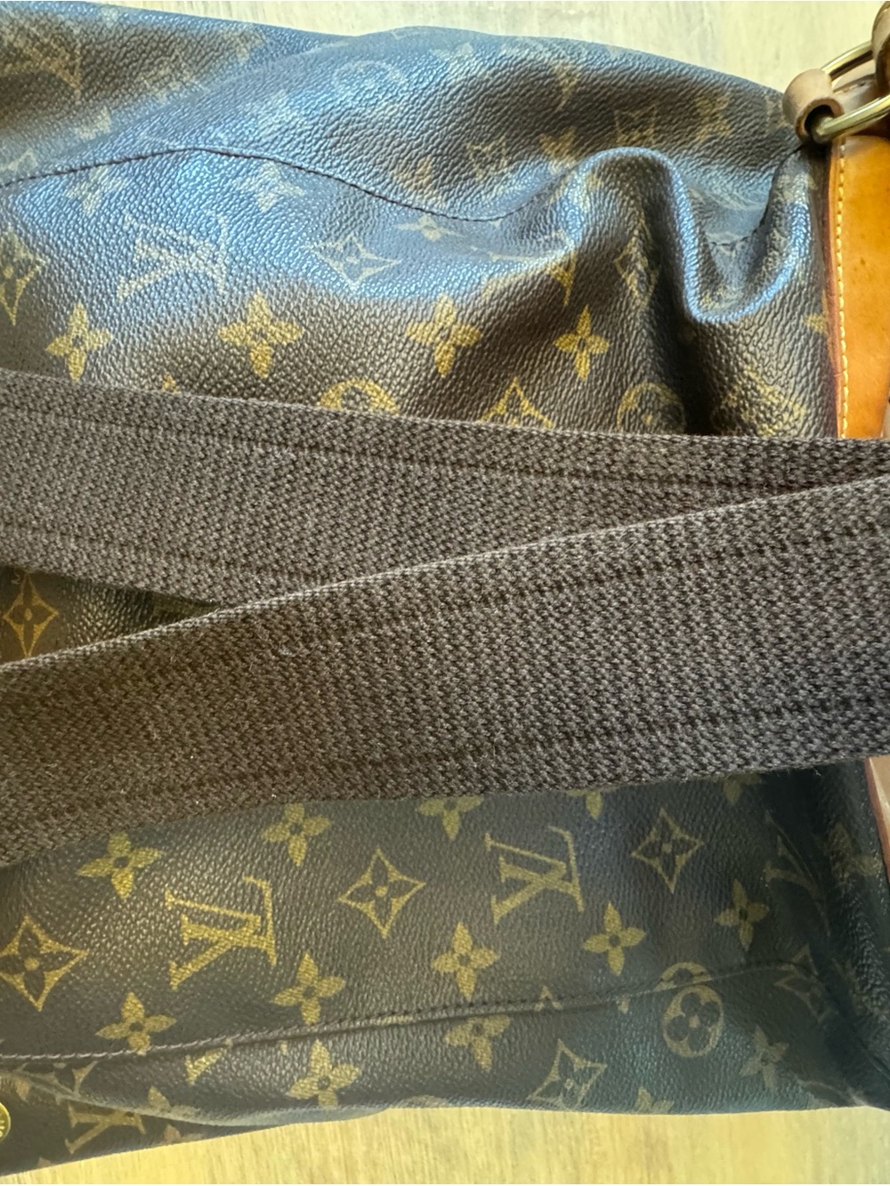 Vintage Louis Vuitton Monogram Montsouris GM Backpack-Auth. LV Drawstring- COA - Picture 6 of 16